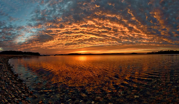 Marina Bay Lake Lanier Real Estate Sunset