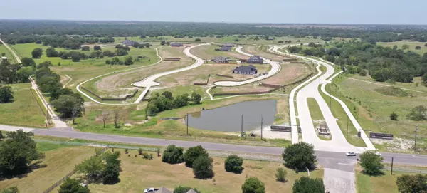 Aerial view of Greens Prairie Reserve.