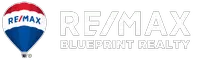REMAX Blueprint Logo - Landscape - White wordmark