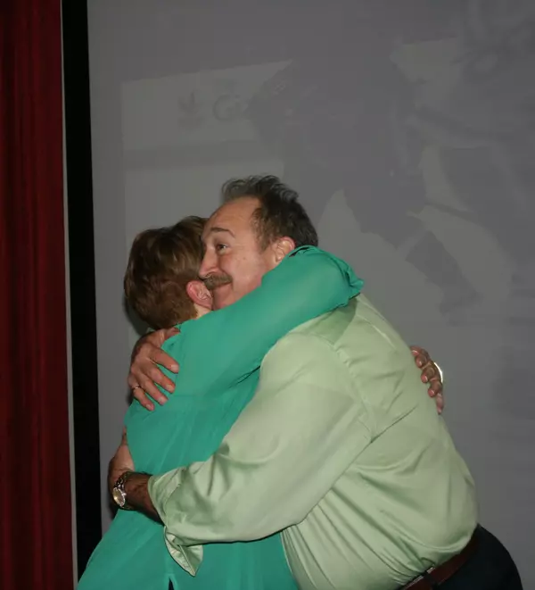 Cancer Survivors hugging each other