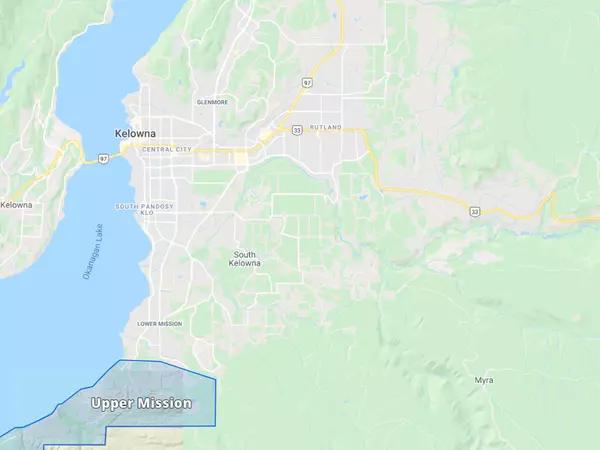 Upper Mission Map - Kelowna Homes For Sale