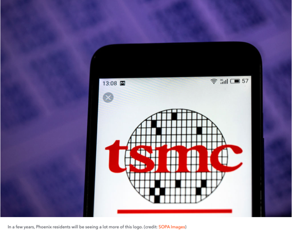 TSMC is considering a 3 nm foundry in Arizona,Jim Salter, ars tecnica