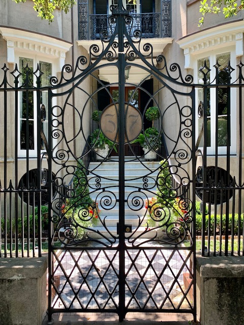 Historic Charleston's Ornate Gates,Elissa Campbell