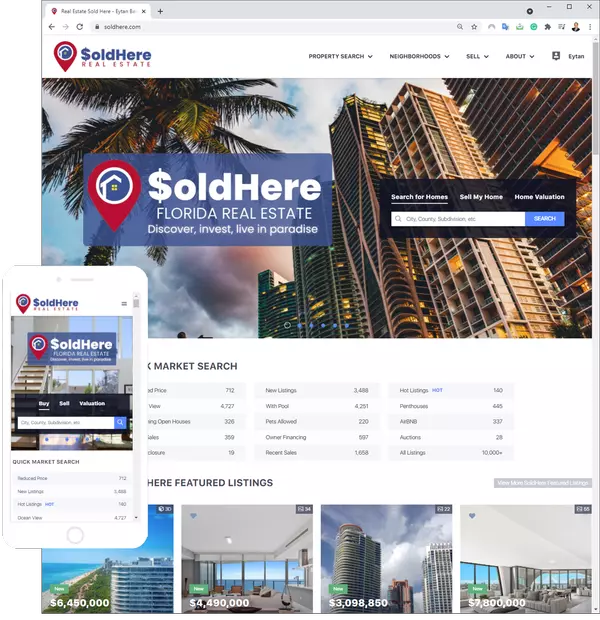 feature image of SoldHere Website Launch