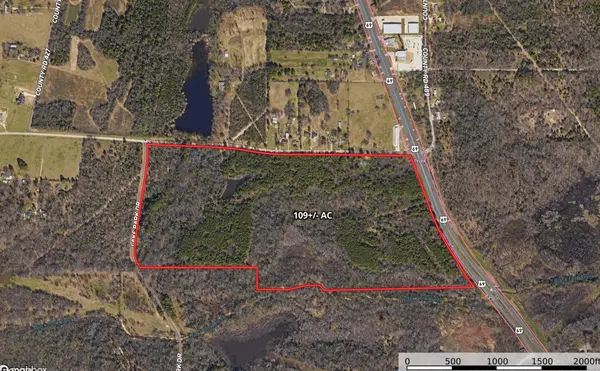 Aerial Map Commercial Property Hwy 69N Tyler TX