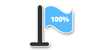 100%