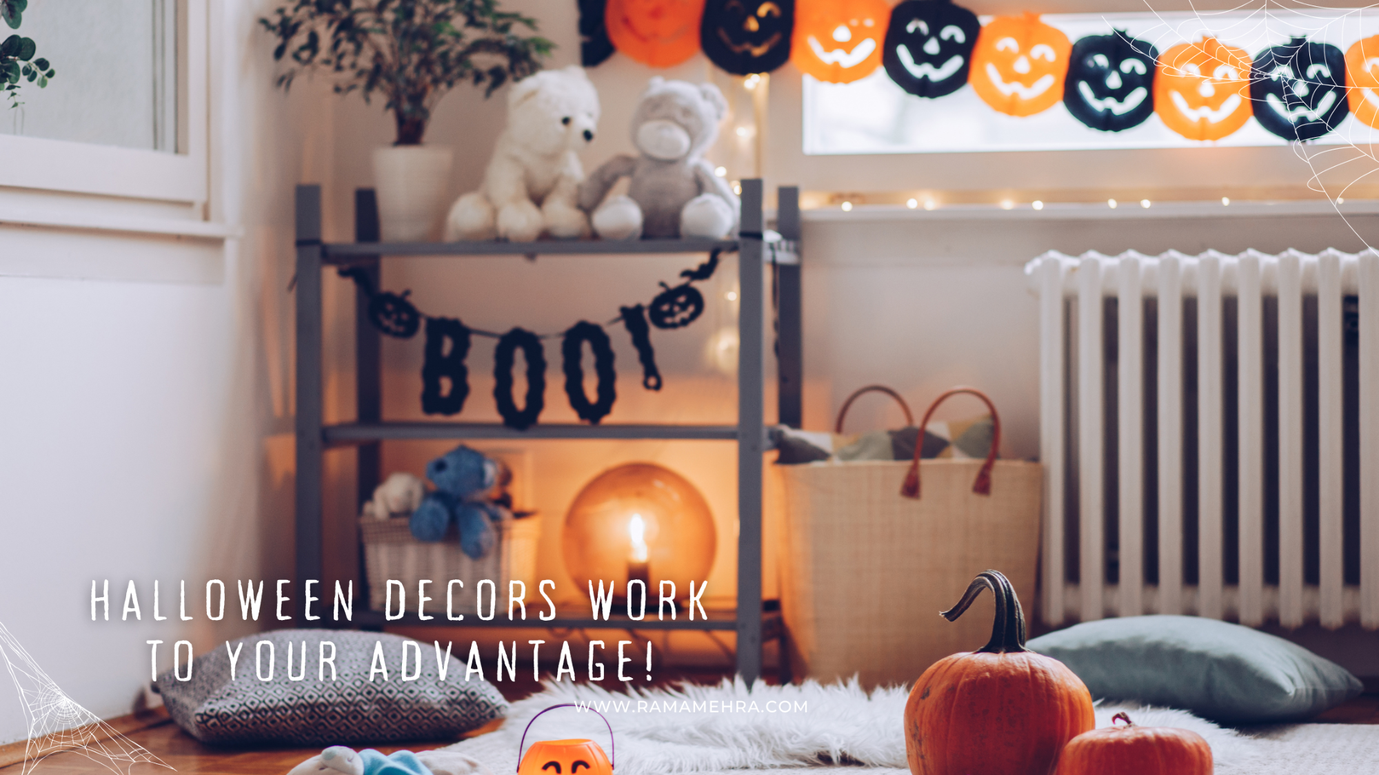 perks of selling your home this halloween - decors work to your advantage