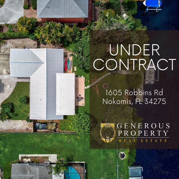 Under Contract | 1605 Robbins Rd Nokomis, FL 34275,Troy Sacco