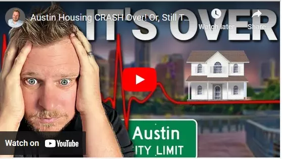 Austin Housing CRASH Over? Or, Still To Come?,Jeremy Knight