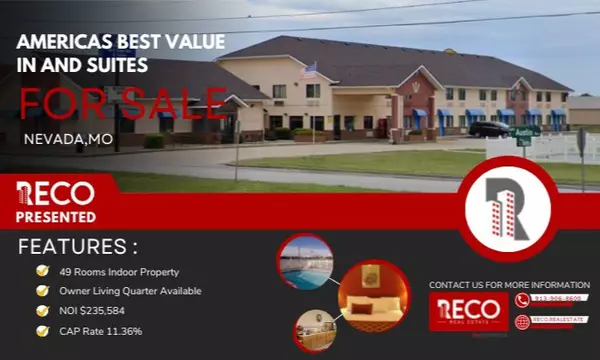 Investment Opportunity: Americas Best Value Inn and Suites in Nevada, MO,Reco Real Estate Advisors