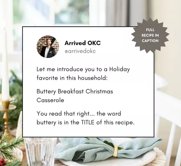 Crowd Favorite Holiday Recipe