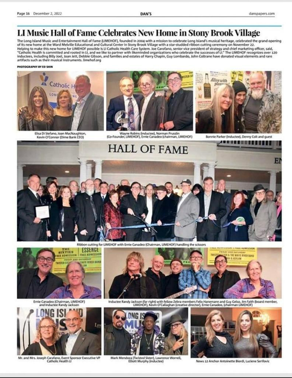 Long Island Hall of Fame Celebrates New Home in Stony Brook Village