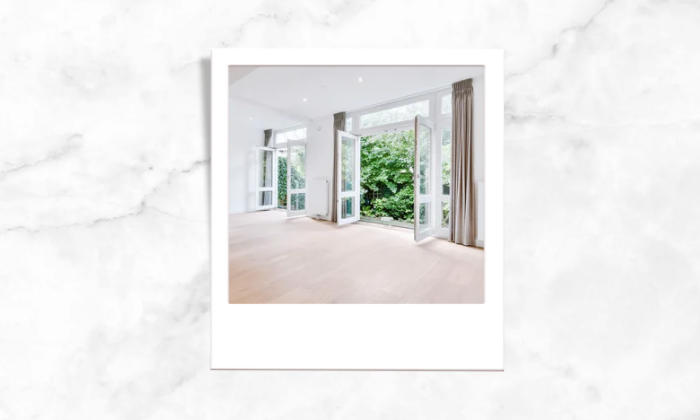 Photo of modern two door windows