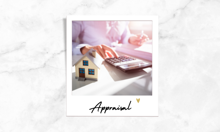 Photo of a person computing a home value