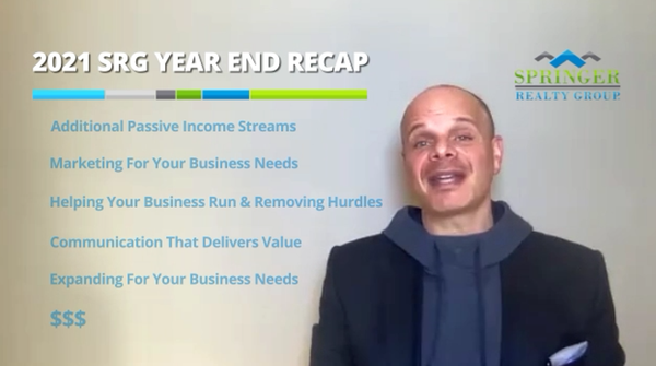 2021 Springer Realty Group YEAR END RECAP,John Larney