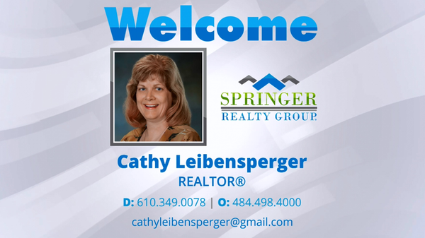 SRG Welcomes REALTOR® - Cathy Leibensperger,John Larney