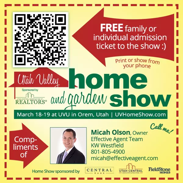 Utah Valley Home Show Tickets