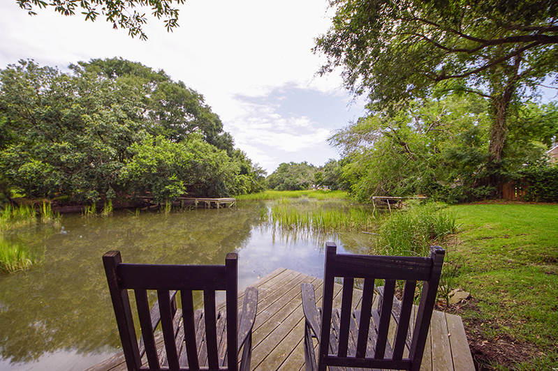 Marsh dock during a Lowcountry Spring