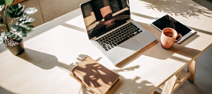 Turning the spare room into a home office.