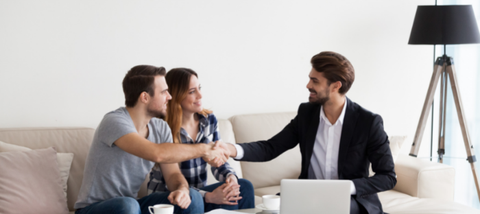 Hire a real estate agent to help you through the process.