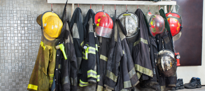 A Fire Station.
