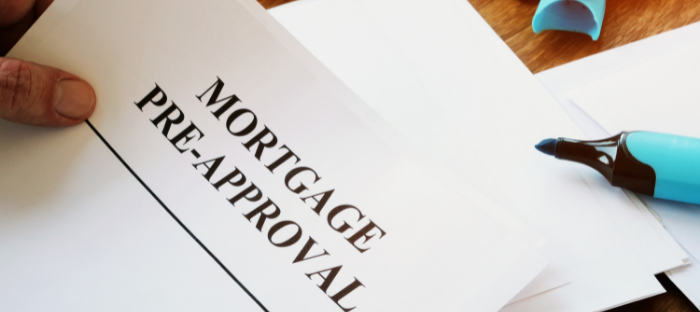 Get pre-approved for a mortgage loan.