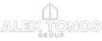 Alex Tonos Group Logo Final_White