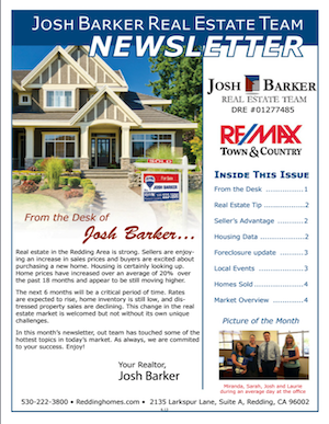 Josh Barker Real Estate Newsletter June 2013