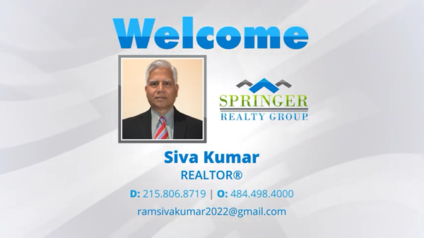 SRG Welcomes REALTOR® - Siva Kumar