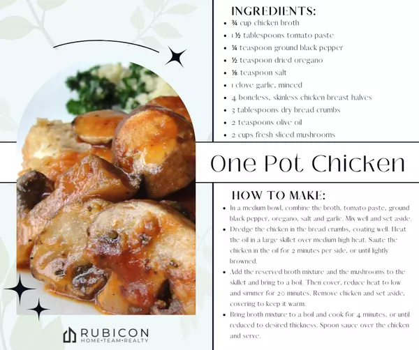 One Pot Chicken,Rebecca Pitman