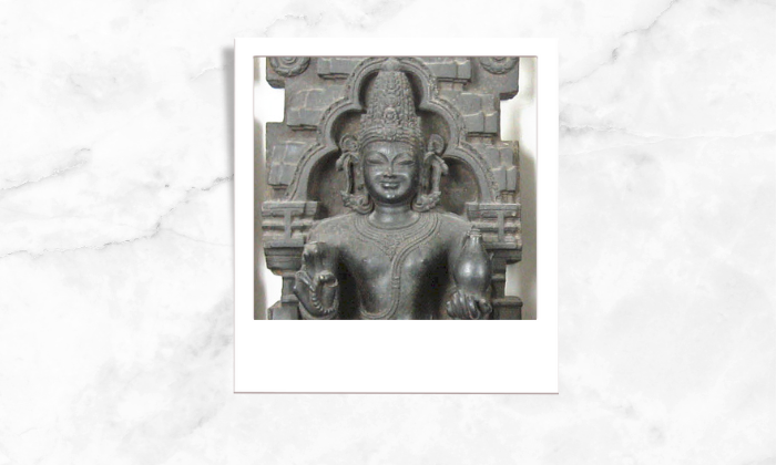 Photo of a sacred statue featuring Varuna