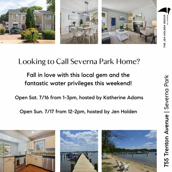 Fall in love with this Severna Park 3bd/2.5ba gem and the fantastic Severn River water privileges!,Jen Holden