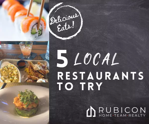 5 Local Restaurants To Try,Rebecca Pitman