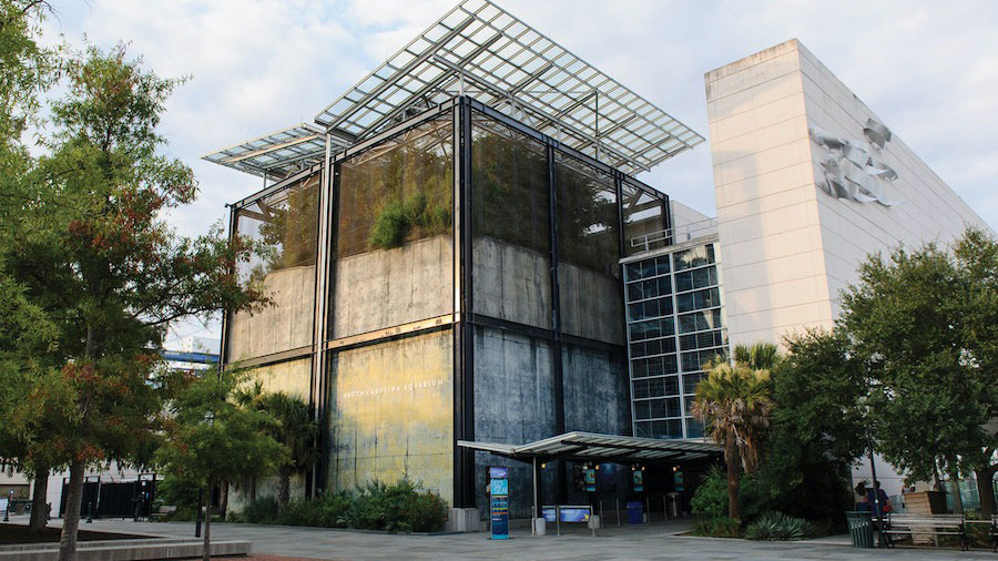 the south carolina aquarium building