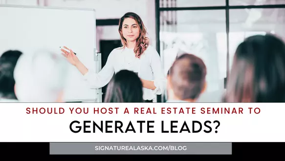 Should You Host A Real Estate Seminar To Generate Leads?