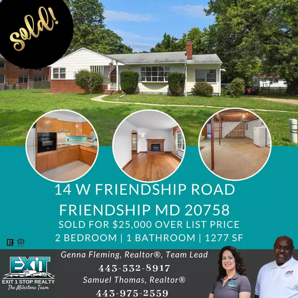 Just Sold in Friendship, MD! 