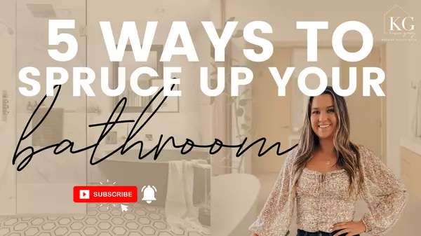 5 Ways to Spruce Up Your Bathroom | Bathroom Ideas,Kasie Gray