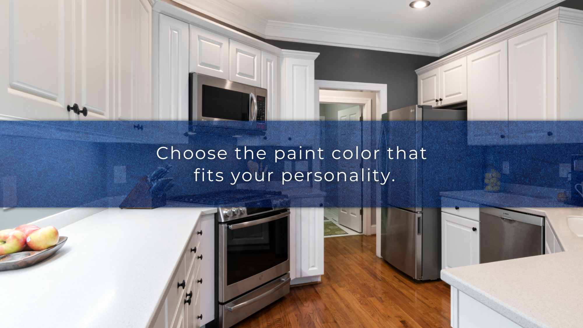 Choose a paint color that fits your personality - kitchen upgrades