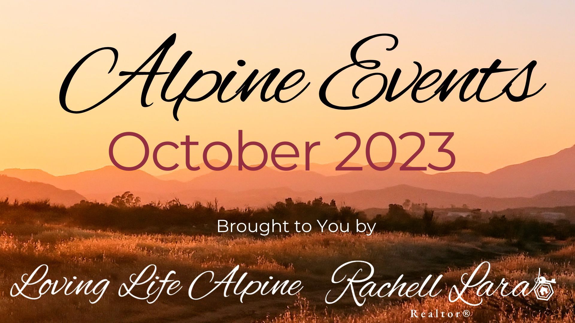 Fun Things to Do in Alpine Events October 2023