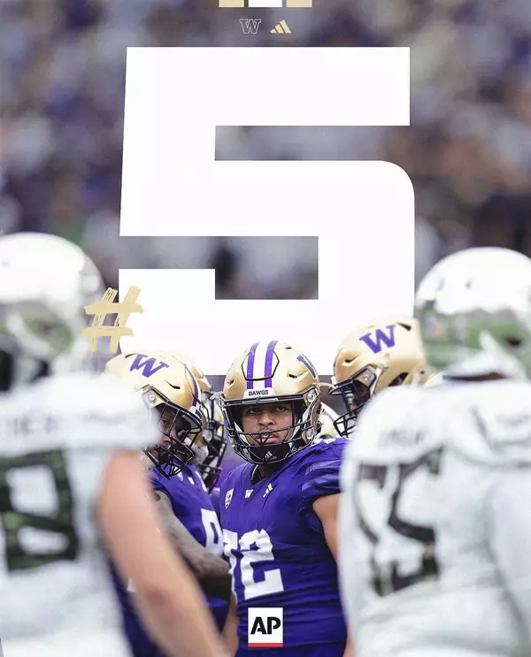 AP Polls ranks Washington at 5, first time since 2017,WAHOUSES