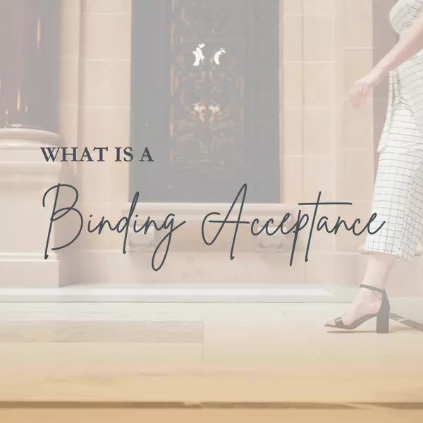 What is a Binding Acceptance,Brittany Wenninger