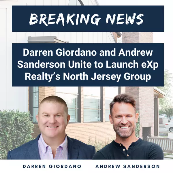 feature image of Darren Giordano and Andrew Sanderson Unite to Launch eXp Realty’s North Jersey Group