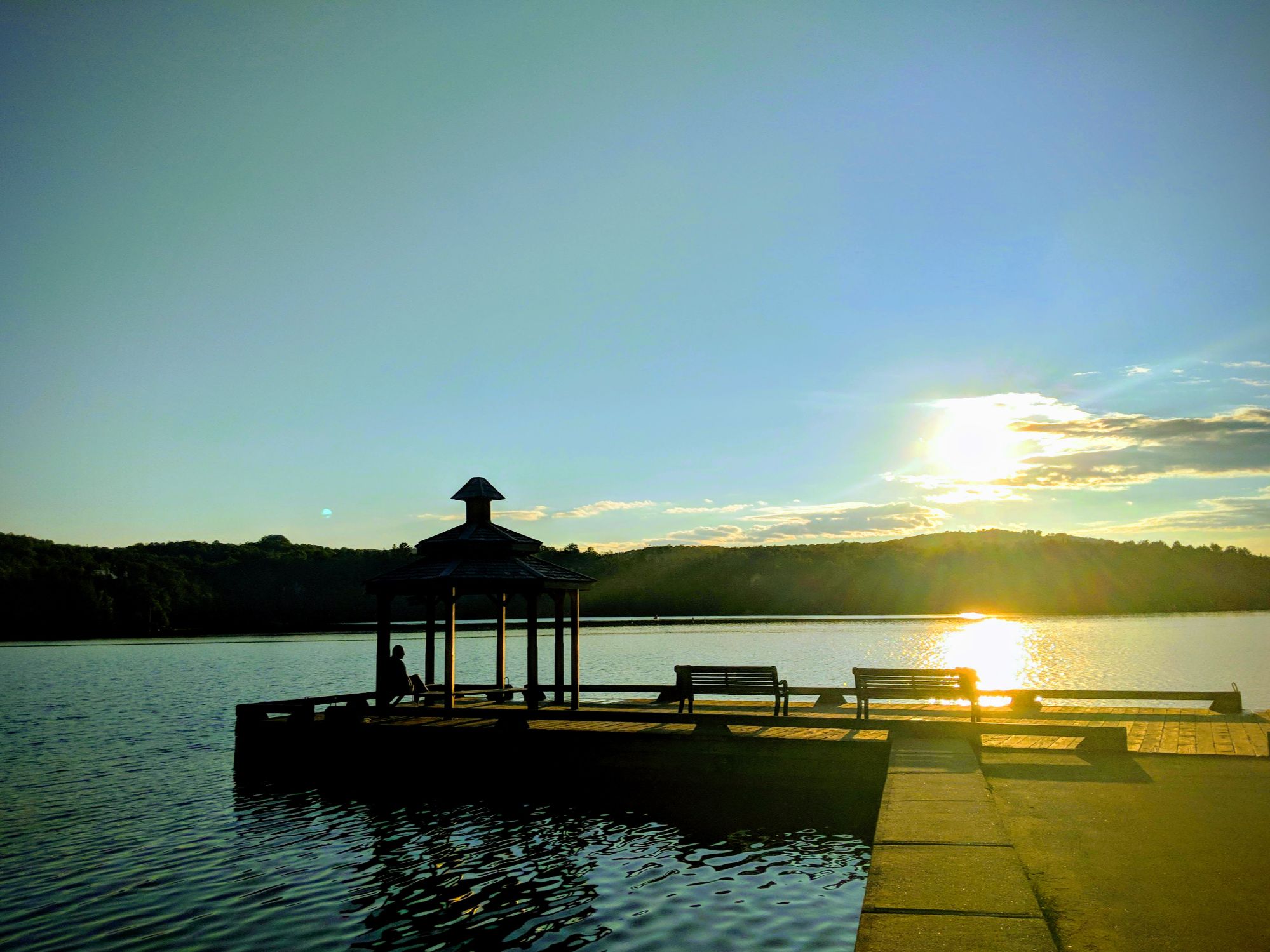Lac Mercier vieux village
