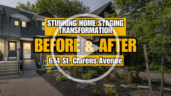 Stunning Home Staging Transformation | Before and After | 614 St Clarens Ave, Toronto,Khoa Le