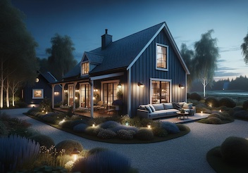 Eco-friendly home in Chatham County
