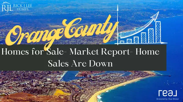 Orange County Homes for Sale - Market Report- Home Sales Are Down,Rick J Lee