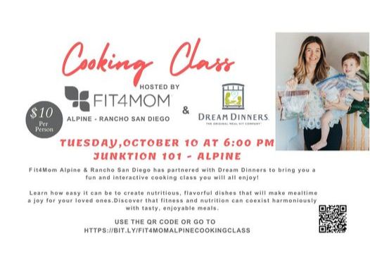 Fun In Alpine This Weekend Cooking Class Event
