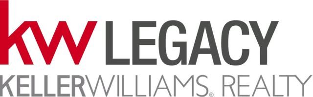 Keller Williams Legacy Company Logo that says  KW in red, Legacy in dark gray and below that it says Keller Williams Realty in a lighter gray