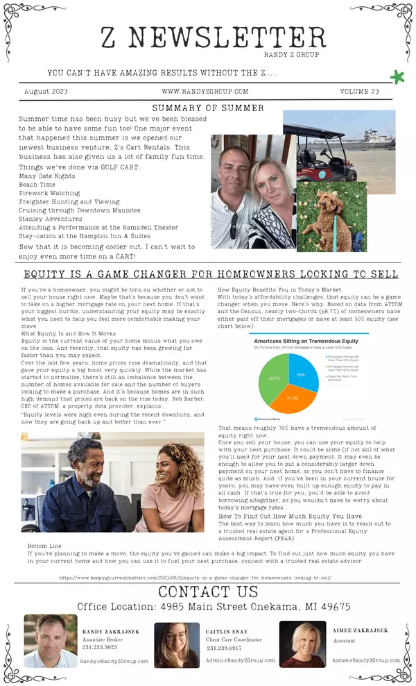 August 2023 Newsletter