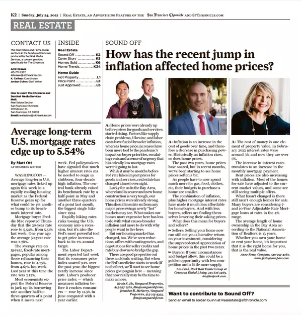 FAQ: How has the recent jump in inflation affected home prices?,Leo Peak